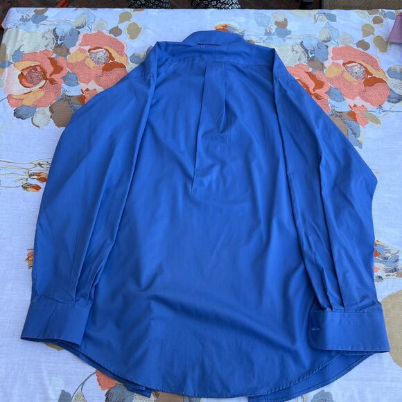 Cambridge Classics Easy Care: Blue Button Up: 15 & 32/33 - Picture 5 of 5